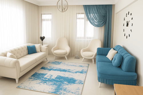 طقم كنب 7 اشخاص .