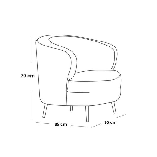 طقم غرفة معيشة 3 قطع خشب سويدي وقماش بوكليه - لون...