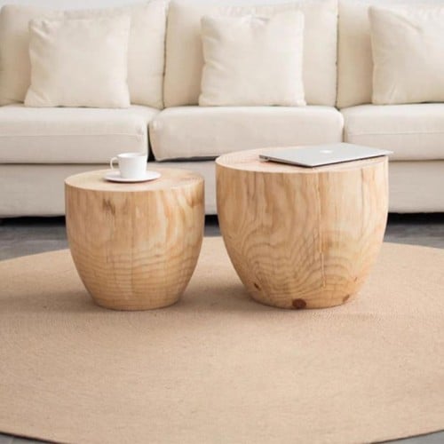 طاولة قهوة خشب