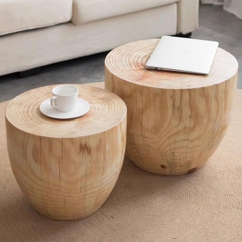 طاولة قهوة خشب