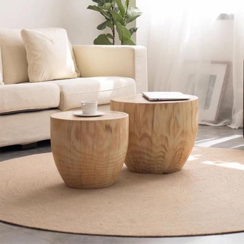 طاولة قهوة خشب