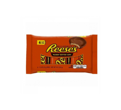 ريسز - زبدة الفول السوداني أكواب حليب شوكولاتة، 6...