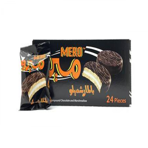 ميرو بالمارشملو مغطاة بالشوكولاتة