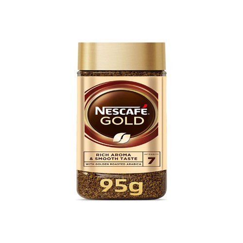 قهوة نسكافيه جولد سريعة الذوبان، 95 جرام، بلاك