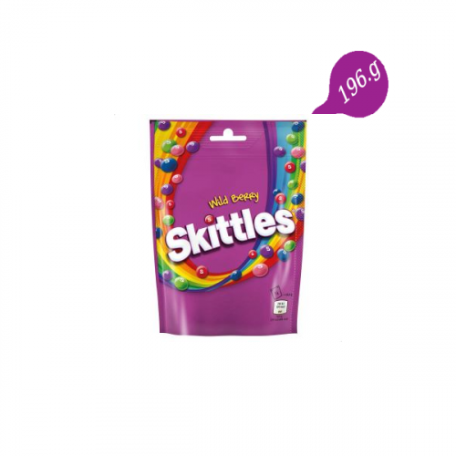 سكيتلز بنكهة التوت البري 196 جرام