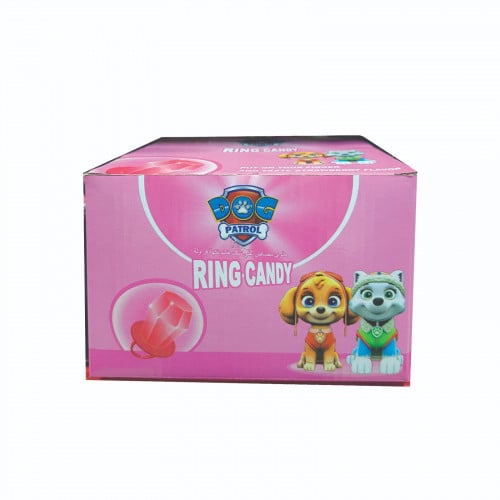 حلوى مصاص على شكل خاتم 24 حبة 12جرام نكهة الفراولة