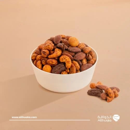 Mixed smoked nuts