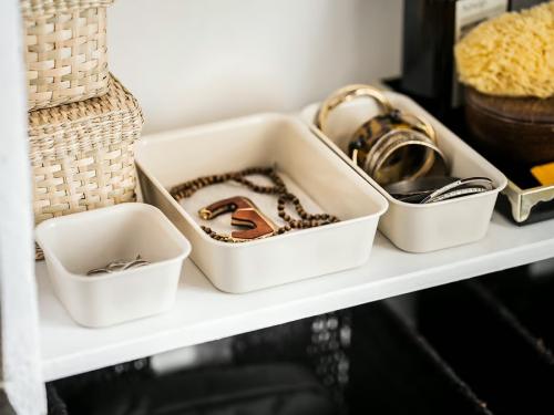 منظم, بلاستيك/بيج, 10x20x5 سم