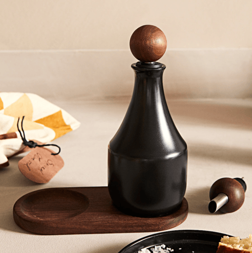 صينية, شجرة الجوز, 17x8 سم