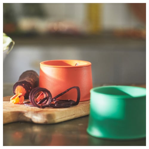 قطاعة خضروات، طقم من 2, برتقالي ساطع/أخضر ساطع