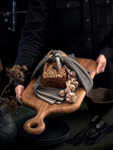 لوح تقطيع/ تقديم, سنديان, ‎59x25 سم‏