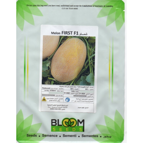 بذور شمام صنف فيرست F1 هجين