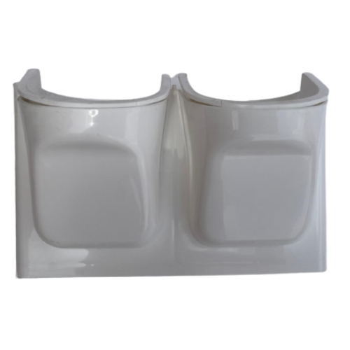 حوض جداري لون ابيض ثنائية