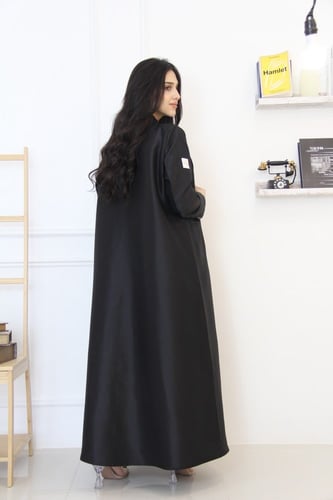 عباية بقماش تفته سلة كوري