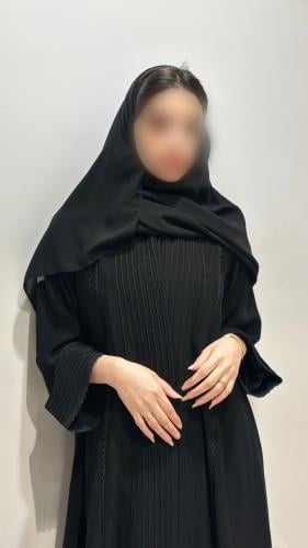 عباية بقماش رموش