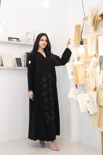 عباية بقماش لمار مع شك