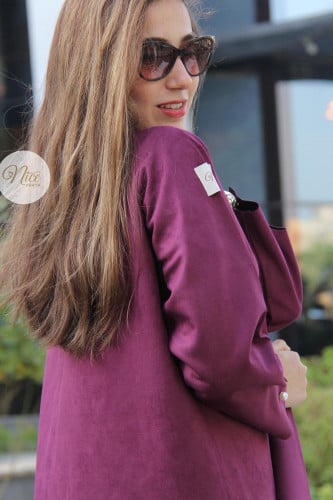 عباية شتوية بقماش شمواه و كم قصه انيقه و لولو