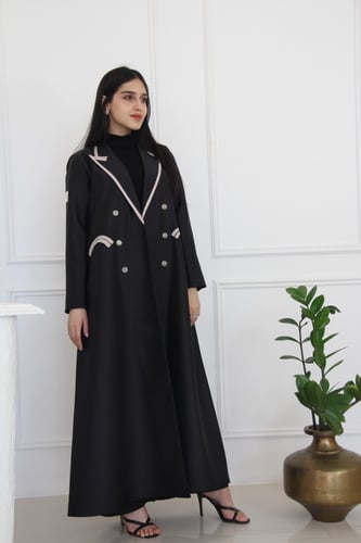 عباية بقماش تفته سلة كوري