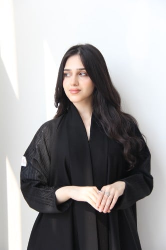 عباية بقماش لمار و الكم جاكار