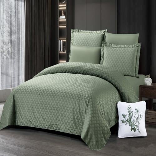 مفرش بارما كوين فخم قطن 4قطع