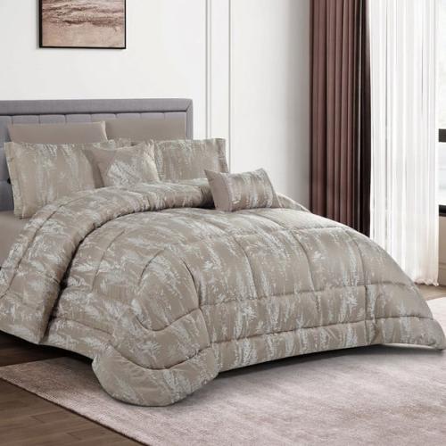 مفرش نورا جاكر نفرين محفر فاخر 8قطع