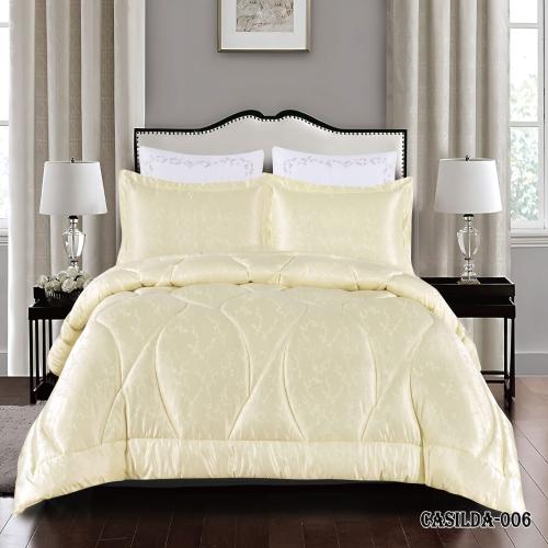 مفرش كاسليدا نفر ونص ستان كوين 4قطع