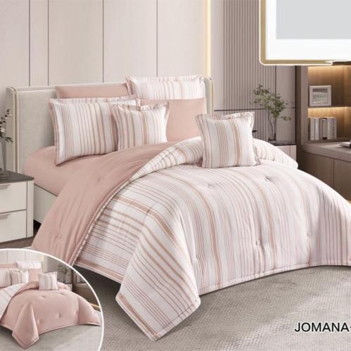 مفرش جومانه نفر نص كوين وجهين 5قطع