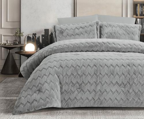 مفرش شتوي كايلا فرو الارنب 4 قطع