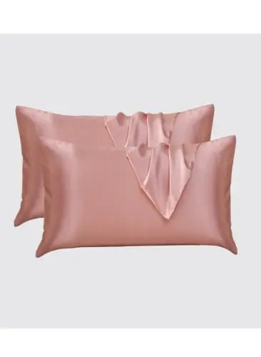 كيس مخده ستان ناعم 2قطع