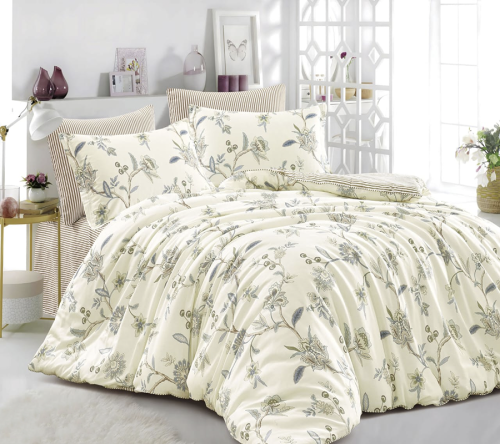 مفرش جوانا نفرين قطن وجهين 6قطع