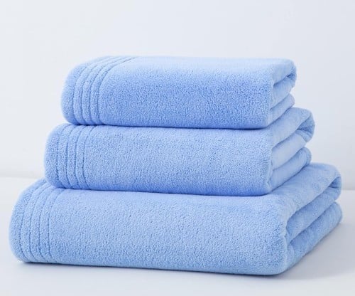 مناشف استحمام سماوي 90*180 كبير