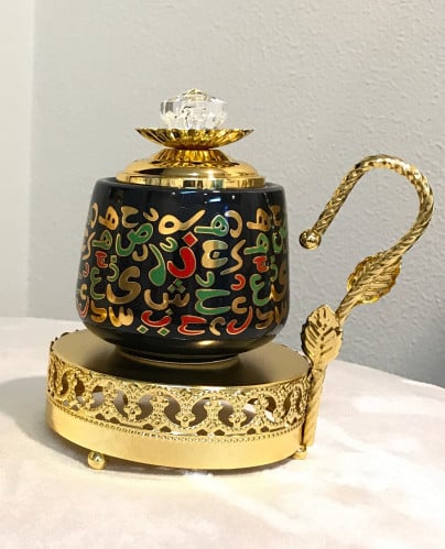 مبخرة سيراميك لون اسود