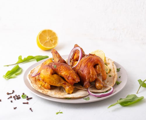 حبة دجاج على الشواية - سادة