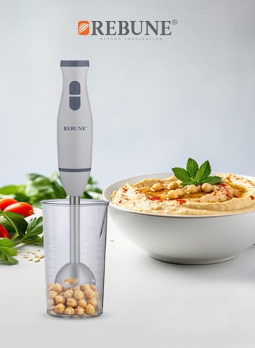 ريبون 3 في 1 خلاط كهربائي يدوي 2 لتر - 400 واط - س...