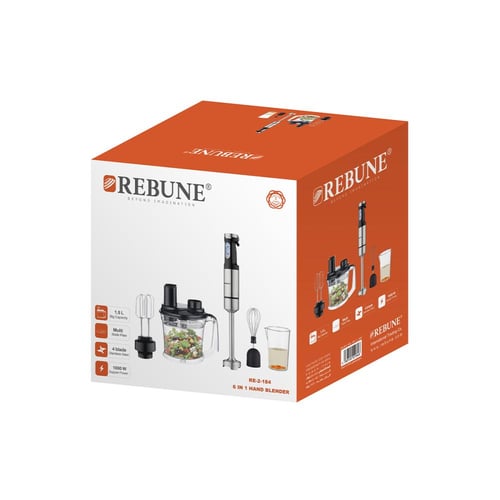 ريبون خلاط يدوي 6 وظائف 1000 واط سعة 1.5 لتر RE-2-...
