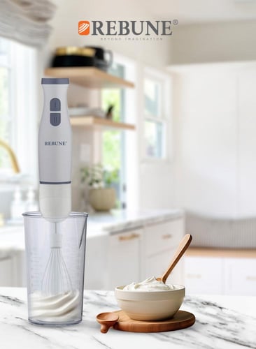 ريبون 3 في 1 خلاط كهربائي يدوي 2 لتر - 400 واط - س...