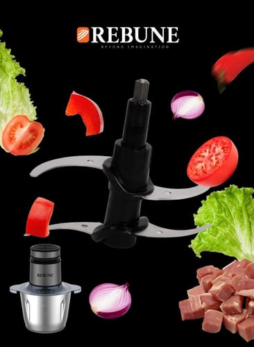 ريبون فرامة لحم وخضار كهربائية 3 لتر - 500 واط - ف...