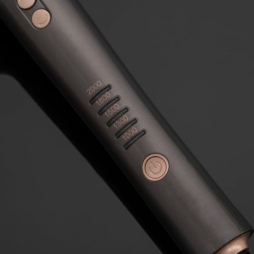 ريبون مموج الشعر الذاتي 5 مستويات للحرارة - رمادي...