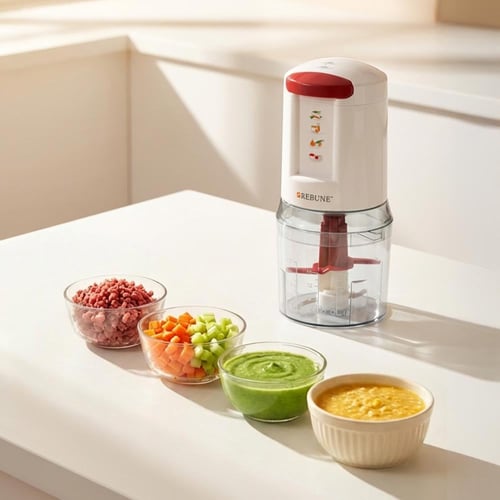 ريبون فرامة خضروات كهربائية 250 واط بسعة 500 مل