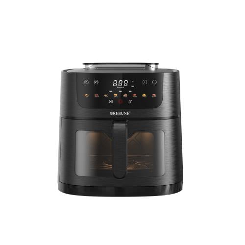 ريبون قلاية هوائية 8 لتر - 1800 واط - أسود - RE-11...