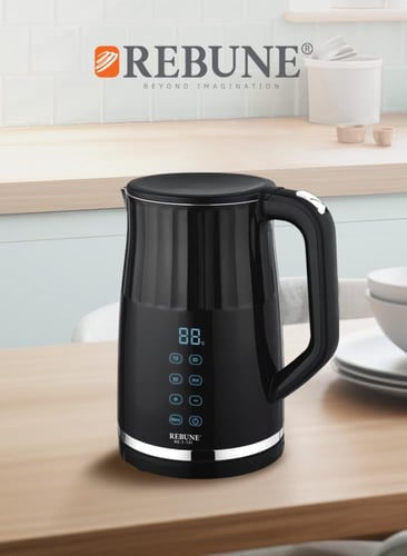 ريبون غلاية ماء رقمية 1.7 لتر 2200 واط - 3 مستويات...