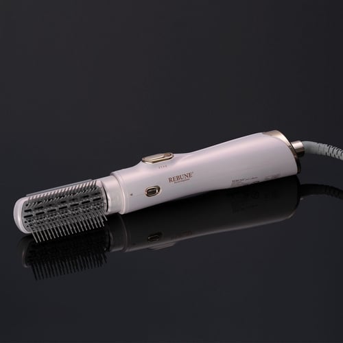 ريبون استشوار شعر بفرشة واحدة بقوة 1200 واط - وردي...