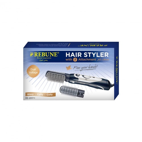 ريبون استشوار شعر بقدرة 1000 واط بفرشاة - RE-2017-...