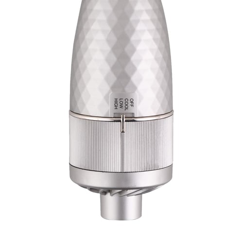 ريبون استشوار شعر 3 مستويات حرارة - 1300 واط - فضي...