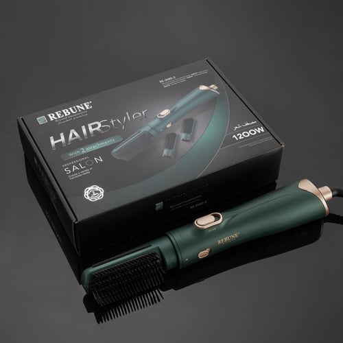 ريبون استشوار شعر بفرشتين - مستويات للحرارة - 1200...