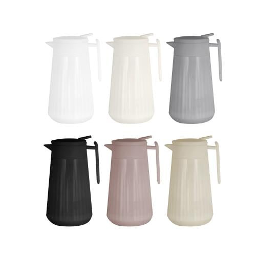 ترمس شاي وقهوة ريبون بتصميم أنيق وعزل حراري 1 لتر...