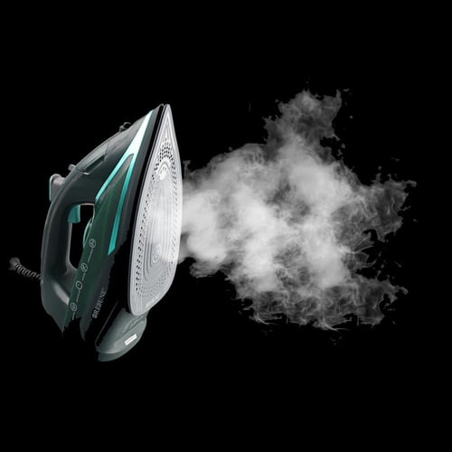 ريبون مكواة بخار بريميوم 3050 واط 320 مل مضاد للتن...