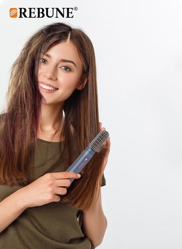 ريبون استشوار الشعر فرشاة المطور بالأيونات مستويان...