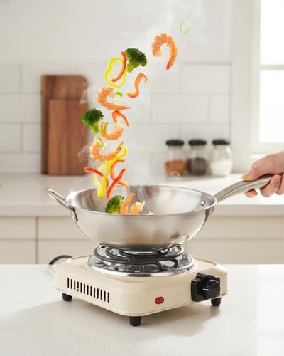 ريبون موقد سلك كهربائي مزدوج 2000 واط