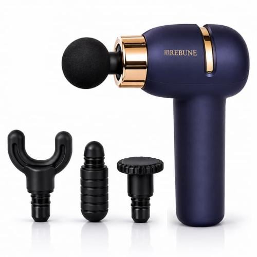 Mini portable muscle massager with 6-speed 30W